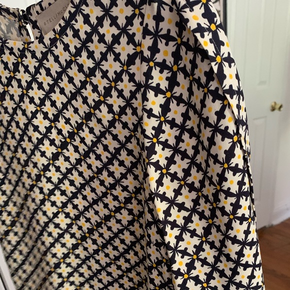 STELLA MCCARTNEY Blue and White Flowered Tunic - Picture 8 of 12